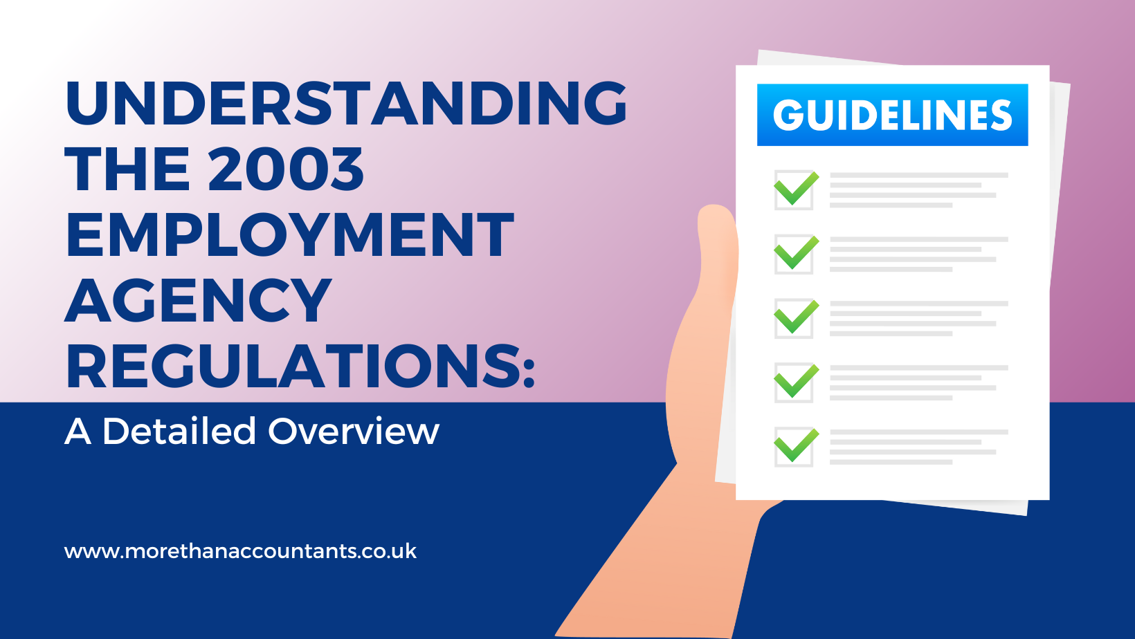 Understanding the 2003 Employment Agency Regulations A Detailed